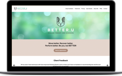 Case Study: Better U Therapies Website