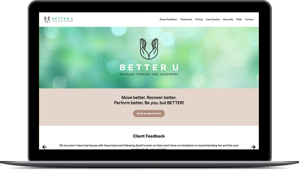 Case Study: Better U Therapies Website