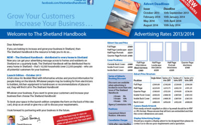 Case Study: Four page A5 rate card and landing page
