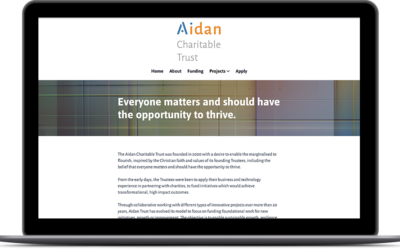 Case Study: Aidan Trust Landing Page