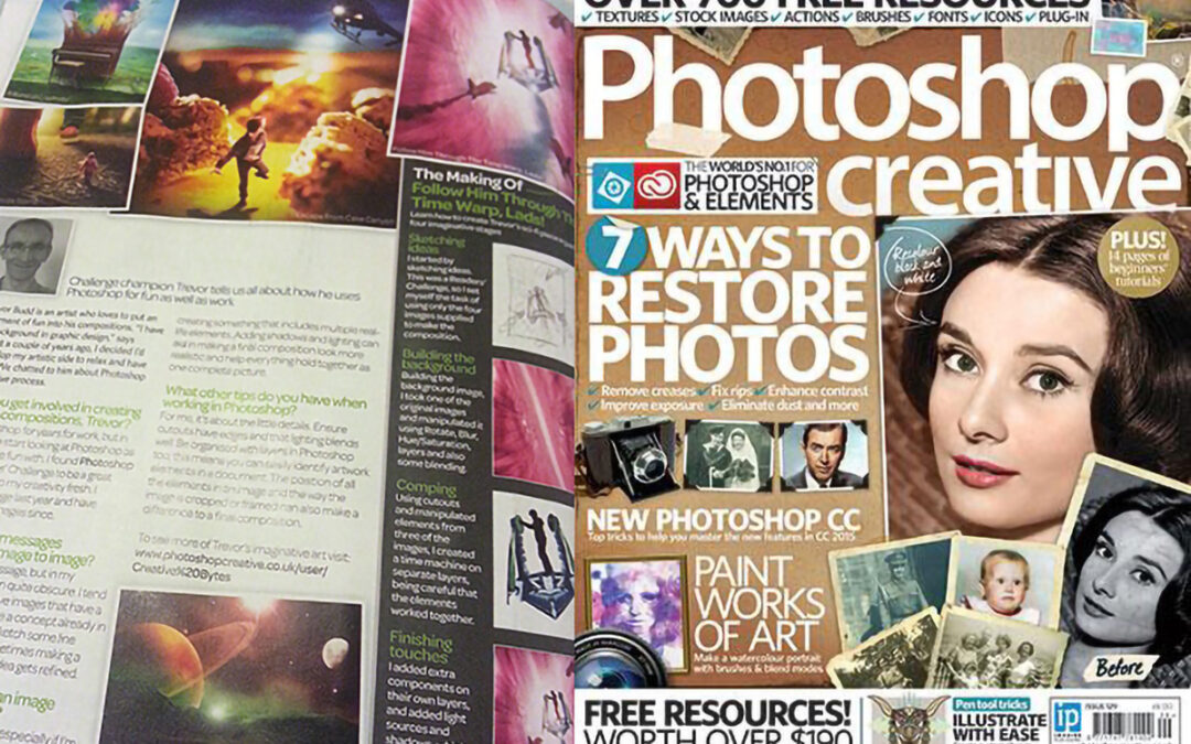 Interview in Photoshop Creative magazine